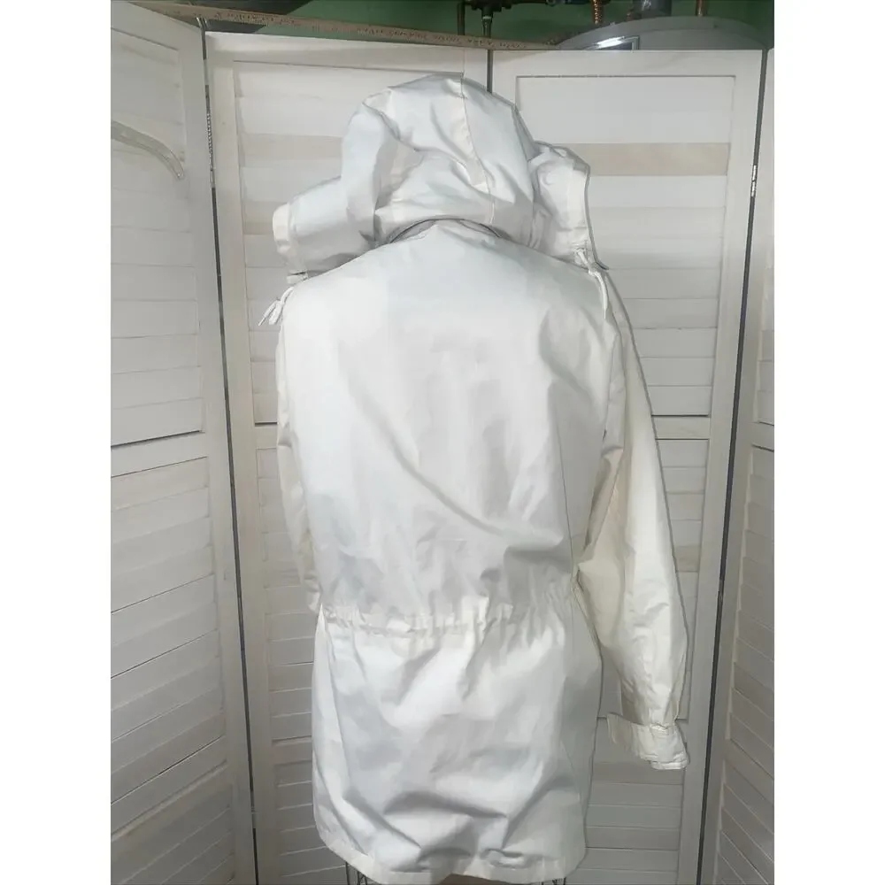 80s 90s St. John’s Bay Lined Collar All Weather Jacket Barn Chore Coat Sz Medium